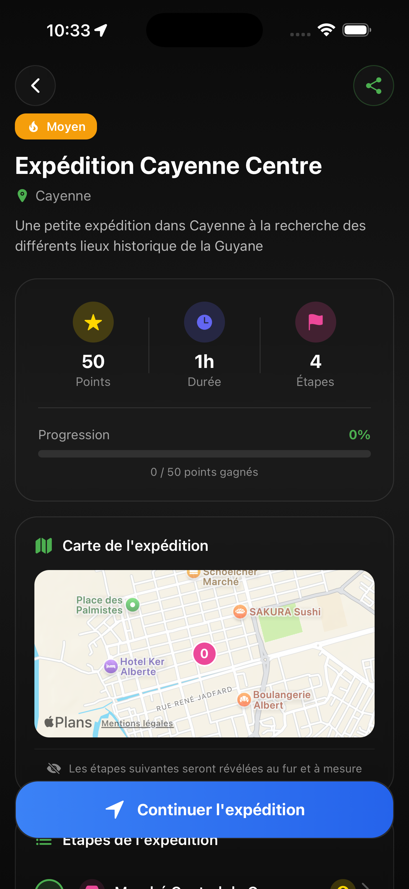 Expéditions